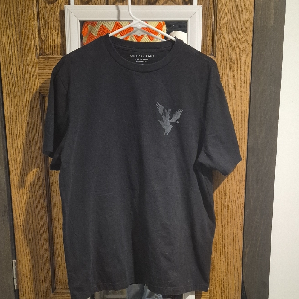 American Eagle Outfitters Black Men's T-Shirt